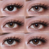 COLORED CONTACT LENSES OLENS Daily 5 Pair Mixed Collection - Spanish Smoky ( 1 Day )